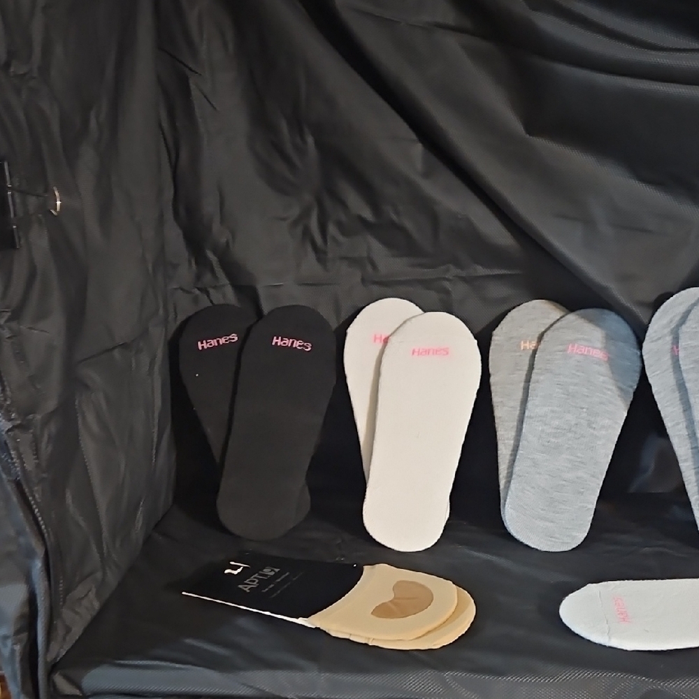 Hanes Men's Casual Socks - Black, White, Gray, Beige